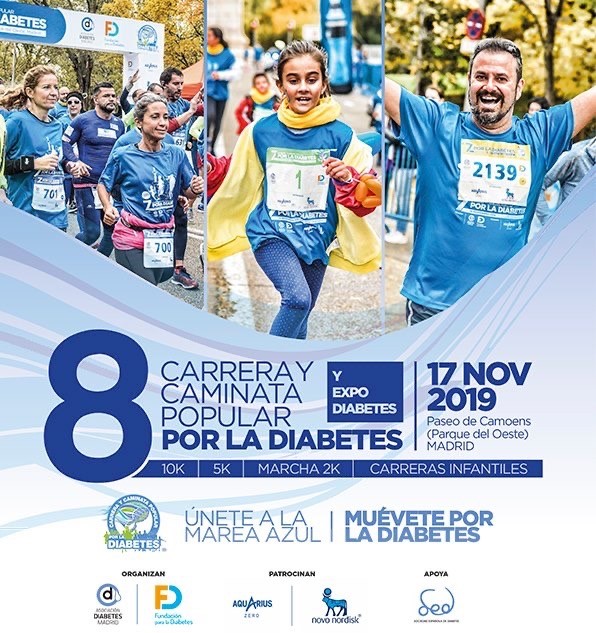 Un año más MASTERTENT en la 8ª Carrera y Caminata Popular por la Diabetes