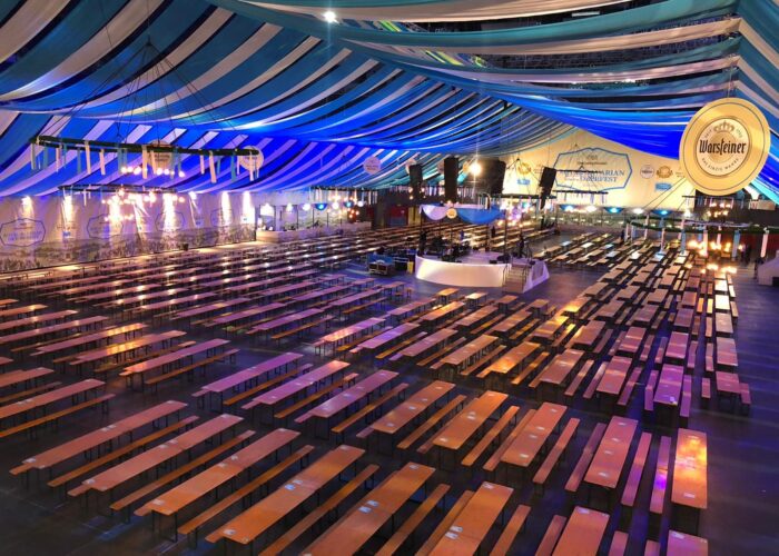 El Wizink Center acoge la 6ª edición de Oktoberfest Madrid 2019 con mobiliario MASTERTENT